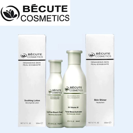 Becute Skin Polish Set Becute Bleach Powder & Facial Blonde Activator